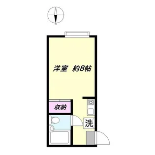 ハウス米山【1階】の間取り