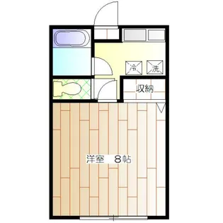 シャロムI【1階】の間取り