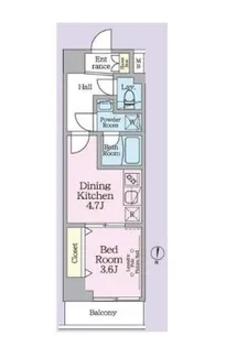 ARKMARK池袋本町【3階】の間取り