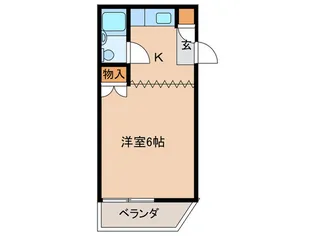 日陽ビル【1階】の間取り
