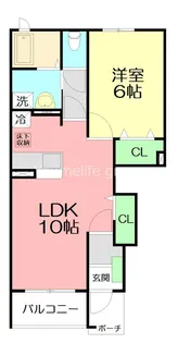 プティ アンジェ【1階】の間取り