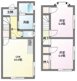 静岡県浜松市中央区本郷町【一戸建】の間取り