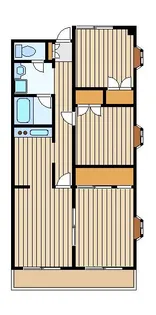 東京都練馬区石神井台3【マンション】の間取り