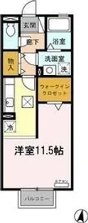 愛知県名古屋市守山区幸心3【アパート】の間取り