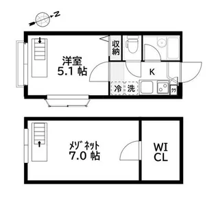ヒルサイド清瀬の間取り