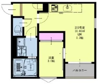 REGALEST泉中央W【2階】の間取り