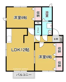 ウィルモア21【2階】の間取り