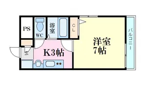 サンサリーレ【1階】の間取り