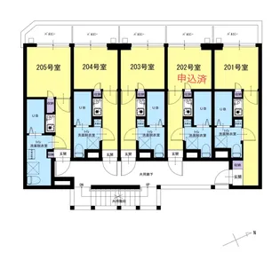 ギオンハウス川口幸町【2階】の間取り