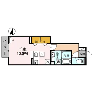 ルミエール三田【1階】の間取り