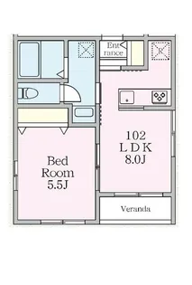 東京都品川区中延6【マンション】の間取り