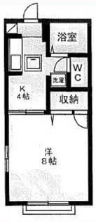 ピアシャンテ【2階】の間取り