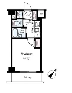 RAGIOS渋谷初台【4階】の間取り