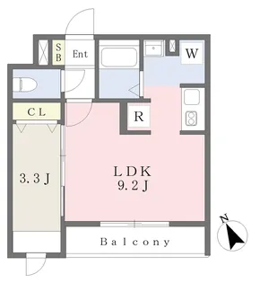 アスコット長町駅前【4階】の間取り