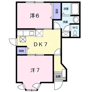 神奈川県横浜市戸塚区上矢部町【アパート】の間取り