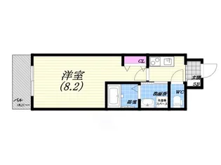 兵庫県神戸市東灘区深江本町4【マンション】の間取り
