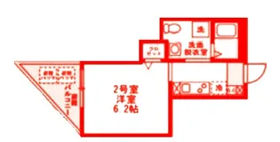 ベイルーム横須賀中央II【3階】の間取り
