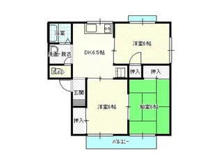 ノースロアヴェール【2階】の間取り