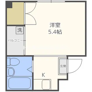 COLLECTION城北II【1階】の間取り