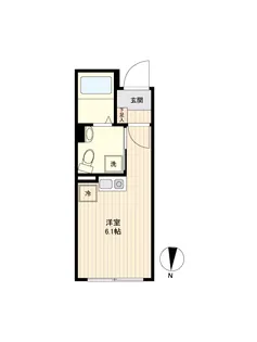 東京都大田区池上8【マンション】の間取り