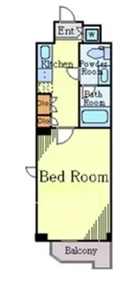 ルーブル下北沢弐番館【3階】の間取り