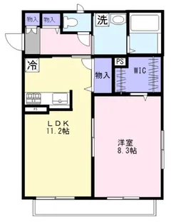 トラストーク・S【3階】の間取り