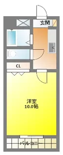 サンヴェール海老塚【2階】の間取り