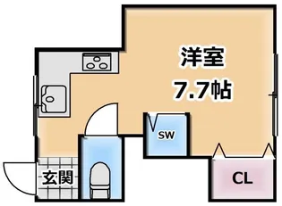 田中荘【2階】の間取り