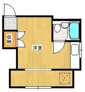 玉舎ビル【4階】の間取り