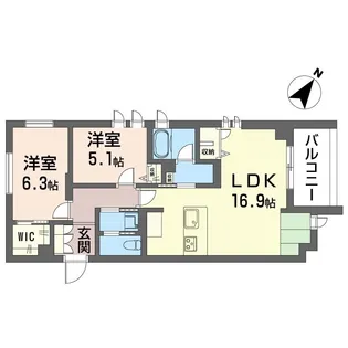 ニワヤ【2階】の間取り