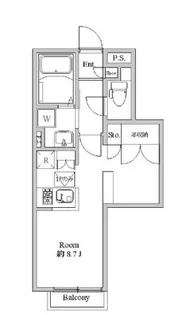 ブランミュールII【2階】の間取り