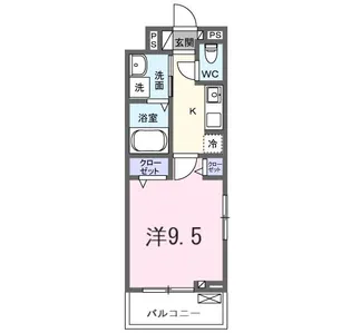 たばさはうすII【2階】の間取り