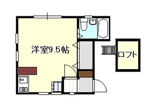 アドバンス当新田【1階】の間取り