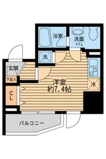 ライブコート草加【6階】の間取り