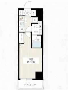 HY s YOKOHAMA Felice【7階】の間取り