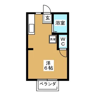 野中ハイツ【2階】の間取り