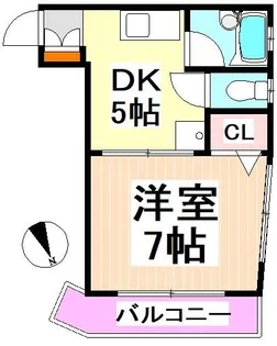リバーストーン【2階】の間取り