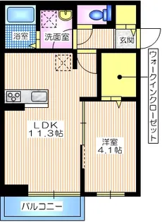 MD 1【1階】の間取り