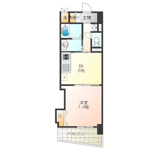 アール26【4階】の間取り