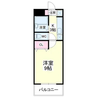ラ・セフィーロVI【1階】の間取り