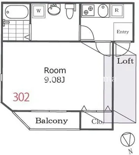 プリモヴィータ【3階】の間取り