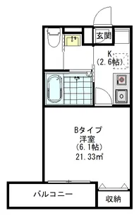 villa nanala【3階】の間取り