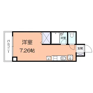 アルカディアK【3階】の間取り