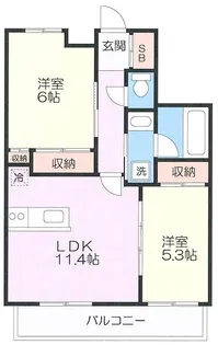 SKY BLUE KAWASAKI【1階】の間取り
