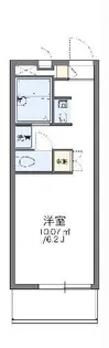 レオパレスCasaAvenue III【2階】の間取り