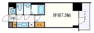 S-RESIDENCE名駅太閤【2階】の間取り
