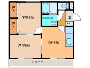 リバティホライゾン【3階】の間取り