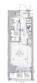 プレール・ドゥーク川崎【8階】の間取り