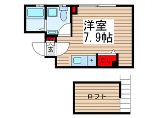 オークレスト金町【4階】の間取り