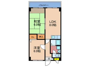 東淡路豊源ビル【2階】の間取り